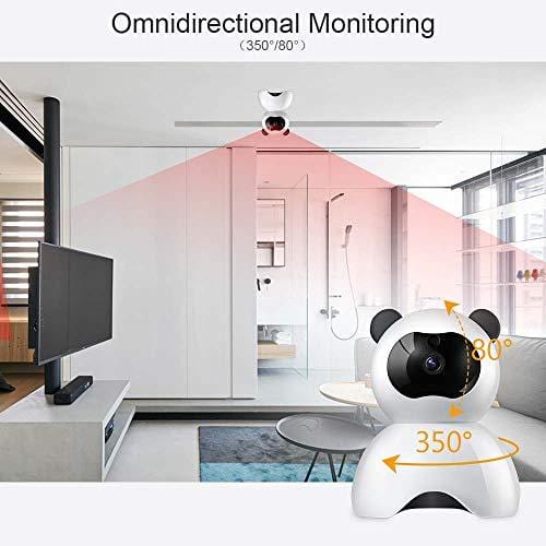 LEMFO Dog Camera, 1080P Full HD Pet Camera, Pet Cameras That Connect with iPhone Android Dog Camera with Phone App WiFi IP Camera with Two Way Audio, Night Vision, Motion Detection Alert