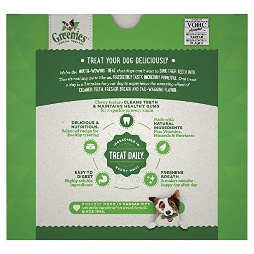 GREENIES Original TEENIE Natural Dental Dog Treats, 36 oz. Pack (130 Treats)