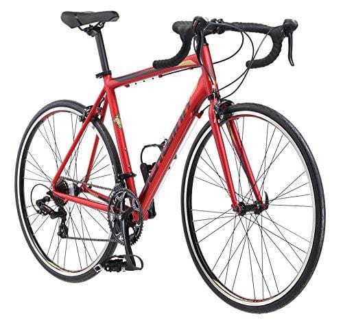 Schwinn Volare 1400 Road Bike, 700c/28 inch wheel size, red, Fitness Bicycle, 53cm/Medium Frame Size
