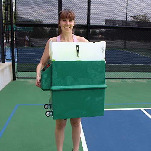 OnCourtOffCourt Pickleball Tutor Plus (Battery Included) - Easily Adjustable for Any Shot/Up to 65 MPH Ball-Speed