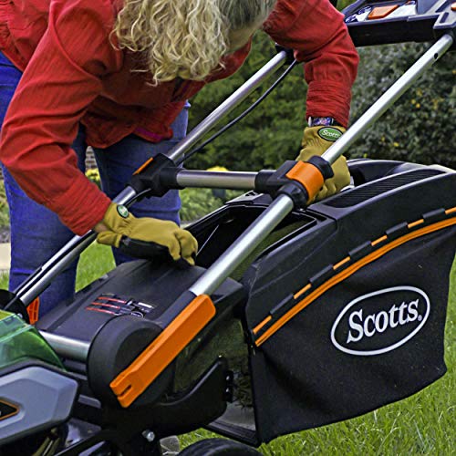 Scotts Outdoor Power Tools 60040S 19-Inch 40-Volt Cordless Lawn Mower, LED Lights, 5Ah Battery and Fast Charger Included