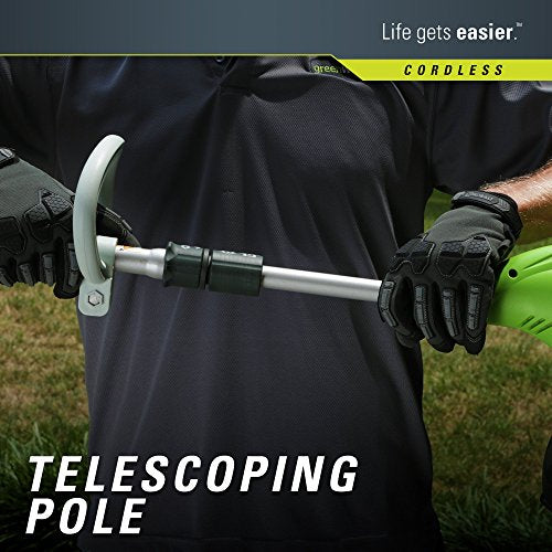 Greenworks 13-Inch 4 Amp Electric Corded String Trimmer 21212