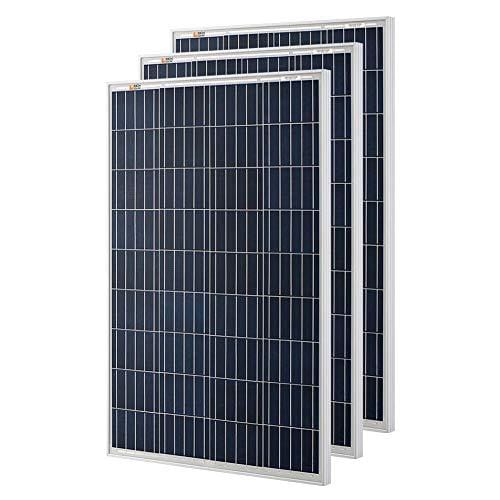 Richsolar 100 Watt Polycrystalline 100W 12V Solar Panel High Efficiency Poly Module RV Marine Boat Off Grid