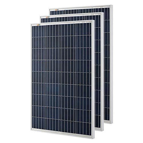 Richsolar 100 Watt Polycrystalline 100W 12V Solar Panel High Efficiency Poly Module RV Marine Boat Off Grid