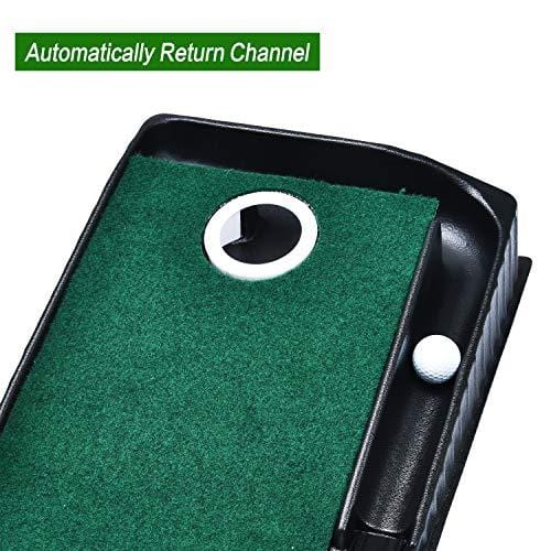 Champkey Alignment Golf Putting Mat(9 feet x 16 Inches) | Premium Mat with Ball Return,Include 3 Golf Balls [product _type] Champkey - Ultra Pickleball - The Pickleball Paddle MegaStore