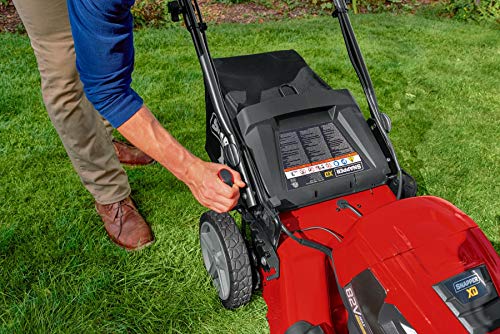 Snapper XD 82V MAX Step Sense Cordless Electric 21-Inch Lawn Mower Kit with (2) 2.0 Batteries and (1) Rapid Charger