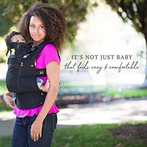 LÍLLÉbaby Complete All Seasons SIX-Position 360° Ergonomic Baby & Child Carrier, Black