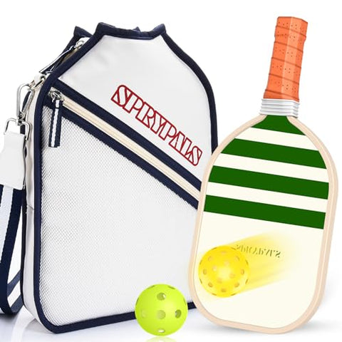 Sprypals Pickleball Paddles,USAPA Approved Fiberglass Surface with Polypropylene Core Pickleball Set Premium Pickleball Rackets Pickleball Paddle Set for Men Women