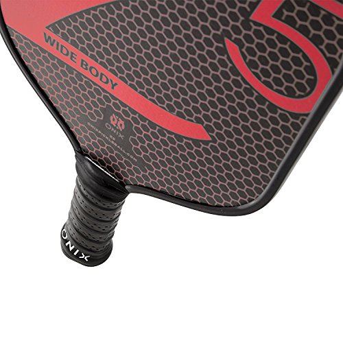 Onix Z5 Graphite Pickleball Paddle and Paddle Cover (Red)