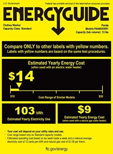 Panda PAN60SWR1 Compact Portable Washing Machine