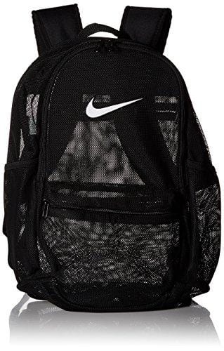 NIKE Brasilia Mesh Backpack, Black/White, One Size – Ultra Pickleball NIKE Brasilia Mesh Backpack, Black/White, One Size – Ultra Pickleball