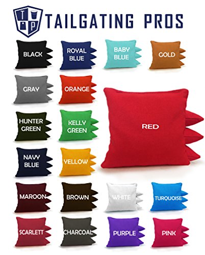 Tailgating Pros Anchor Cornhole Boards with Set of 8 Cornhole Bags