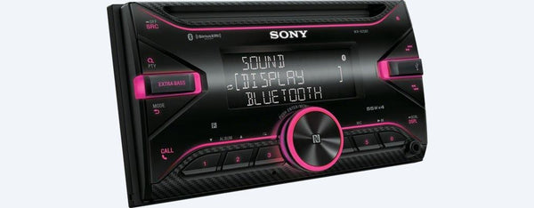 Sony WX-920BT Double-DIN Bluetooth & CD Receiver with SWI-RC Steering Wheel Control Interface