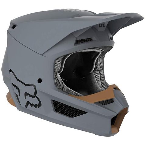 2020 Fox Racing V1 Matte Helmet-Stone-M