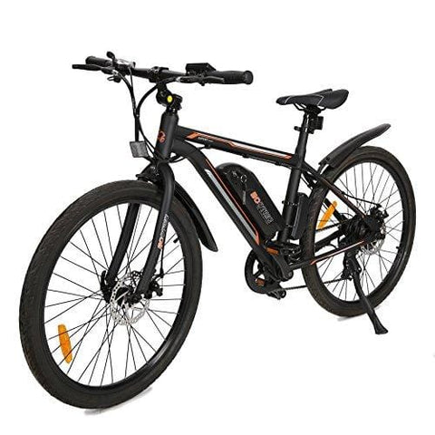 ECOTRIC New City Travel 26" Electric Bike Mountain 350W Power 36V/9AH Lithium Battery City Ebike —— Most Parts Have Been Assembled Before Packaging —— 20 mph/h Pure Electric Maximum Speed (Black)
