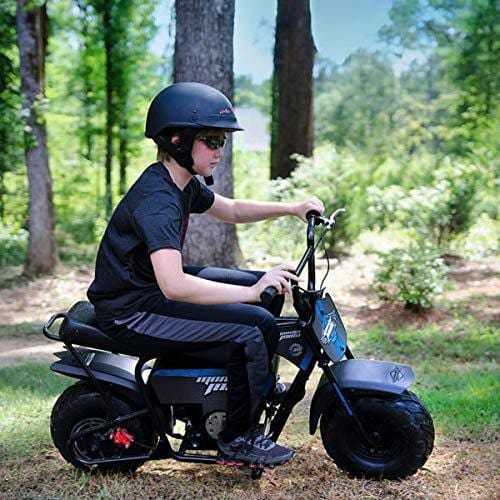 Monster Moto - Electric Mini Bike - 1000W (MM-E1000-BRM)(Black/Blue)