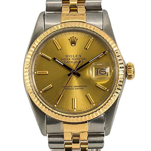 Rolex Datejust Automatic-self-Wind Male Watch 16013 (Certified Pre-Owned)