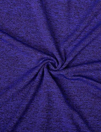 Kimmery Active Tops for Women, Loose Fresh Designer Shirts Sexy Open Back Short Sleeve Scoop Neck Leisure T-Shirt Running Compression Gym Wicking Moisture Tunic Cooling Athleisure Wear Purple XX Large