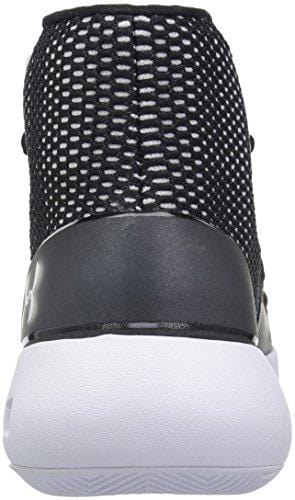 Under Armour Men's Drive 5 Basketball Shoe, Black (003)/White, 9.5