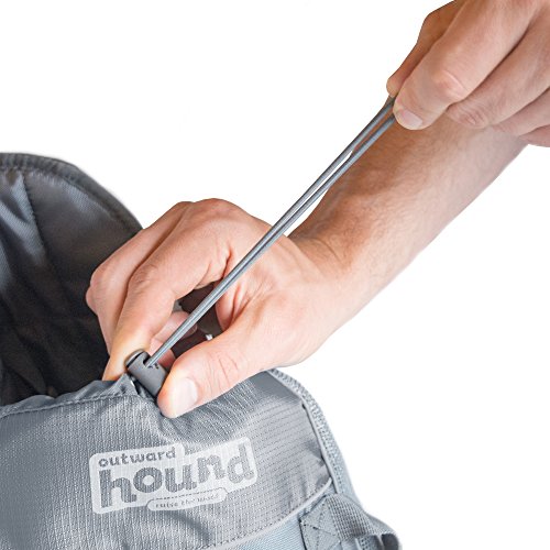 Outward Hound PoochPouch Front Carrier for Dogs, Medium, Grey