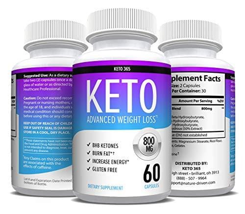 Keto Pills for Weight Loss - Appetite Suppressant for Women & Men - Reach Ketosis Fast - Energy & Metabolism Boost - 60 Count
