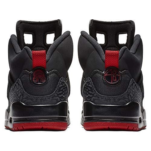 Nike Mens Air Jordan Spizike Basketball Shoes Black/Gym Red-Anthracite 315371-006 Size 8