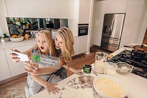 The Oriental Organic Matcha Green Tea Powder Organic-(Premium Culinary Grade) - USDA & Vegan Certified-30g (1.06 oz) Perfect for Baking, Smoothies, Latte, Iced Tea, Ice Cream. Gluten & Sugar Free