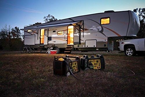 Champion 3400-Watt Dual Fuel RV Ready Portable Inverter Generator with Electric Start