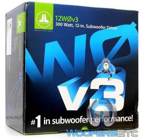 12W0V3-4 - JL Audio 12" Single 4-Ohm W0V3 Series Subwoofer