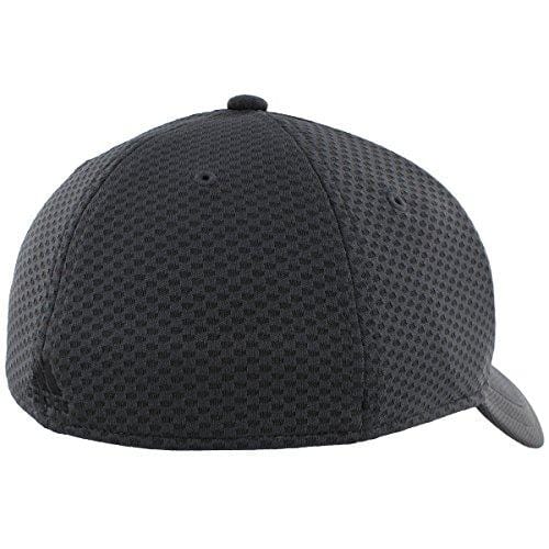 adidas Men's Amplifier Stretch Fit Structured Cap, Night Grey/Scarlet, Large/X-Large [product _type] adidas - Ultra Pickleball - The Pickleball Paddle MegaStore
