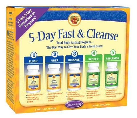 5-Day Fast & Cleanse by Nature's Secret | 5 Day, 5 Part Program