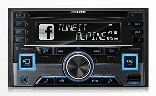 Alpine CDE-W265BT Double DIN Bluetooth in-Dash CD/AM/FM Receiver w/App Direct Mode