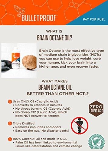 Bulletproof Brain Octane Oil Go Packs, Travel Friendly Packets, Keto Diet Friendly Source of C8 Energy, More Than Just MCT (15 Count)