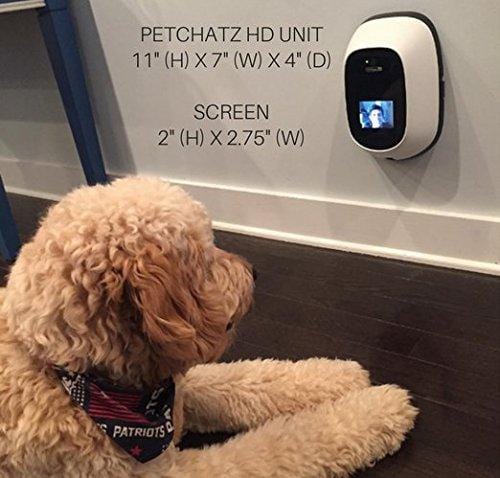 PetChatz HD: two-way premium audio/HD video pet treat camera w/ DogTv, smart video recording, calming aromatherapy, and motion/sound detection (as seen on The Today Show)