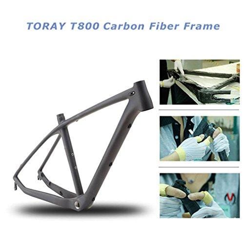 SAVADECK DECK300 Carbon Fiber Mountain Bike 26"/27.5"/29" Complete Hard Tail MTB Bicycle 30 Speed Shimano M6000 DEORE Group Set - (Orange,27.5x17)