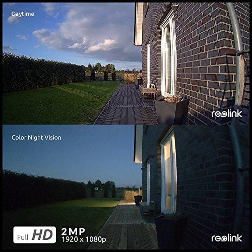 Reolink Argus 2+Solar Panel | Wireless Rechargeable Battery-Powered Security Camera for Outdoor Home Surveillance, 1080p HD 2-Way Audio Starlight Night Vision with PIR Motion Sensor SD Card Slot