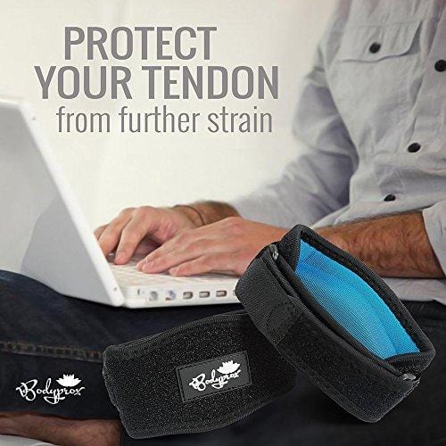 Elbow Brace 2 Pack for Tennis & Golfer's Elbow Pain Relief