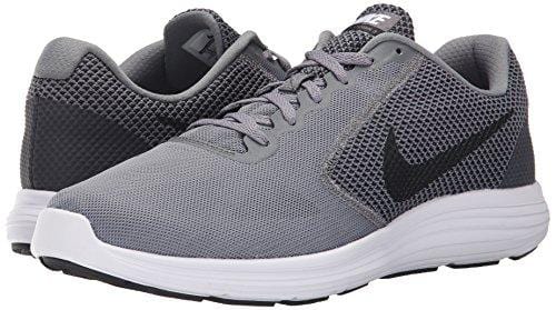 NIKE Men's Revolution 3 Running Shoe, Cool Grey/Black/White, 8.5 D(M) US
