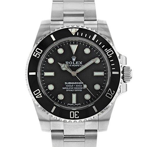 Rolex Submariner Black Dial Stainless Steel Automatic Mens Watch 114060