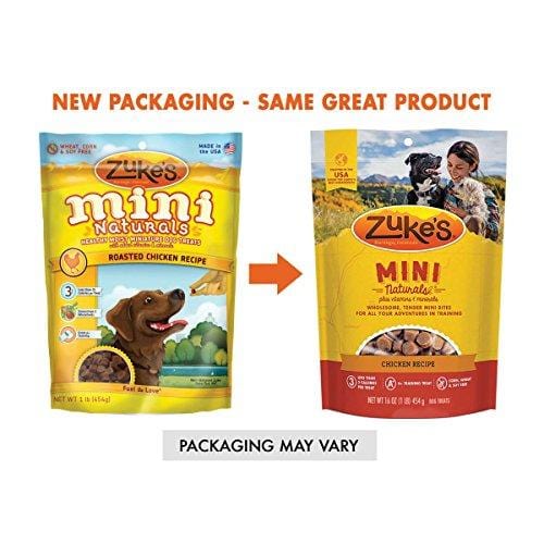 Zuke'S Mini Naturals Chicken Recipe Dog Treats - 16 Oz. Pouch