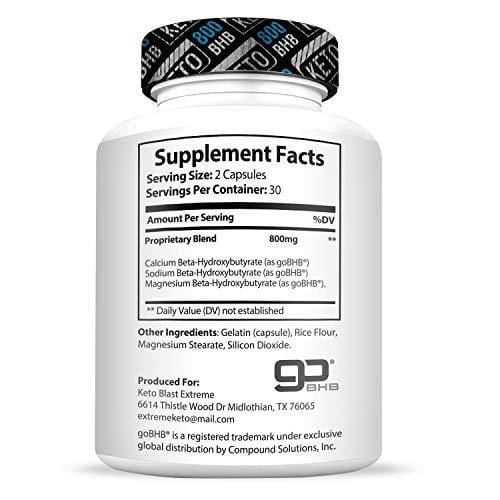 Keto Pills - Real Weight Loss - Lose Unwanted Pounds - Burn Fat Fast - Weight Loss for Women & Men - 60 Capsules