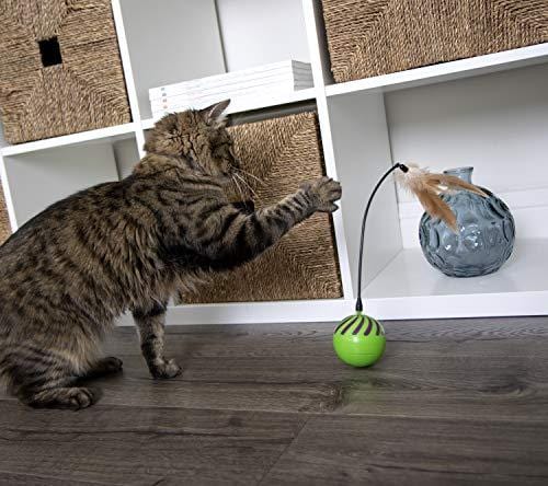 SmartyKat Feather Whirl Electronic Motion Cat Toy, As Seen On TV