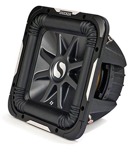 Kicker S12L7 Car Audio Solobaric L7 Square 12" Sub Dual 2 Ohm 1500W 11S12L72 Subwoofer L7S12