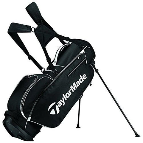 TaylorMade 2017 TM 5.0 Stand Golf Bag, Black/White