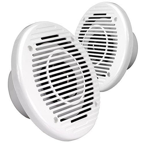 Magnadyne WR85W MARINE WATERPROOF 6 1/2 INCH 2-WAY SPEAKER (Sold as a pair in white)