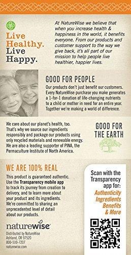 NatureWise Herbal Detox Cleanse Laxative Supplements | Natural Colon Cleanser Herb & Fiber Blend for Constipation Relief, Toxin Rid, Gut Health, Weight Loss Support [2 Month Supply - 60 Capsules]