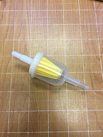 Two Universal Fuel Filters (Clear for 1/4" 5/16 Fuel Line) Kohler, Honda and Others - Also Sold in Lots of 10 or 100. Search for Gentap in Amazon Search bar