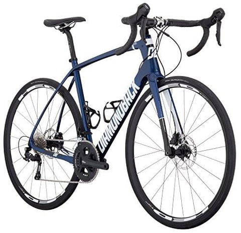 Diamondback Bicycles Century 4 Carbon Road Bike, 58cm/X-Large, Dark Blue