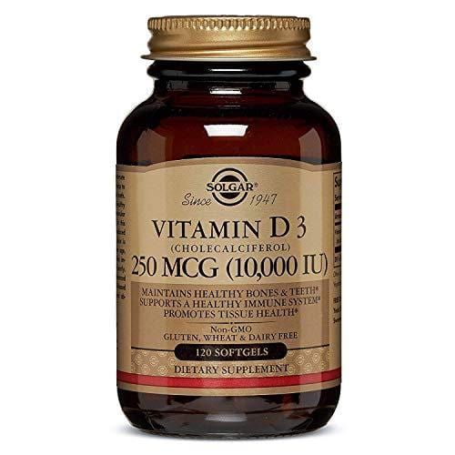 Solgar - Vitamin D3 (Cholecalciferol) 10,000 IU 120 Softgels