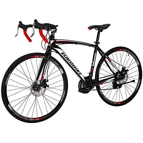 Eurobike Road Bike 700C Wheels 21 Speed Disc Brake Bicycle 49cm Cycling